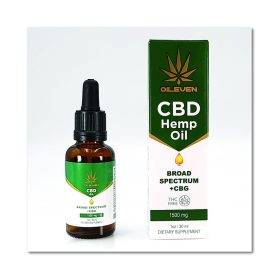 Oileven ®  CBD+CBG Olaj 1500mg 30ml THC mentes