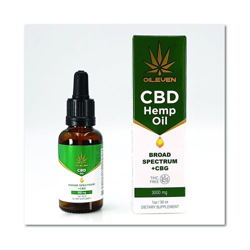 Oileven ® CBD+CBG Olaj 30ml. 3000mg. THC mentes!