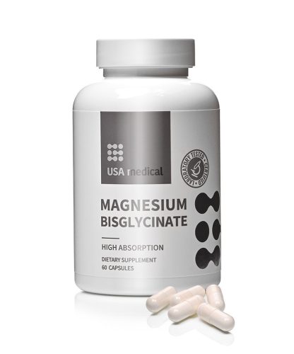 USA Medical Magnézium Biszglicinat 60 kapszula 