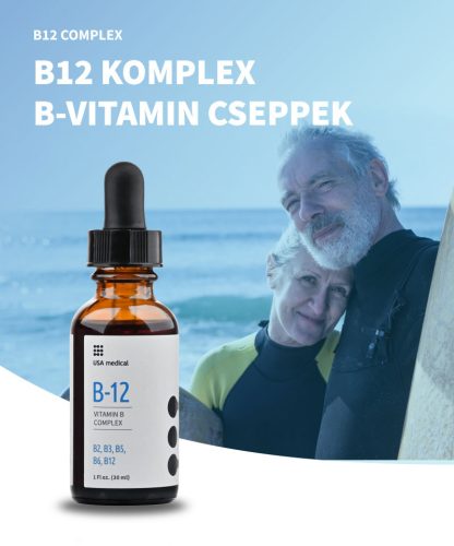 USA Medical B-12 Komplex B-vitamin cseppek 30 ml 