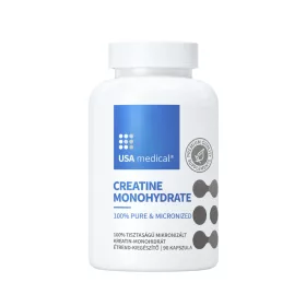   USA medical Creatine Monohydrate 100% mikronizált kreatin-monohidrát 90 kapszula