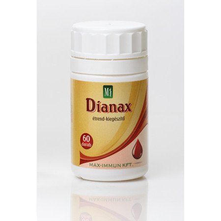 Max-Immun Dianax 60 kapszula Varga Gyógygomba 
