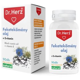 Dr. Herz Feketekömény Olaj + E vitamin 90 kapszula