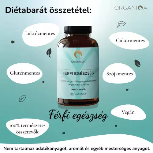 Organiqa Férfi Egészség 60 kapszula 