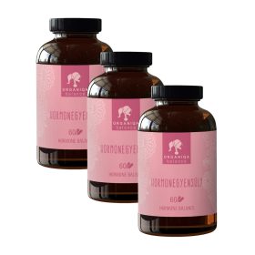   Organiqa Hormonegyensúly 3x1 doboz, 3x60 kapszula csomagban olcsóbb!