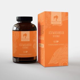 Organiqa Ashwagandha kivonat 500mg 60 kapszula 
