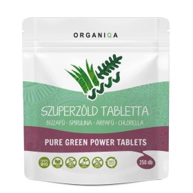 Organiqa Bio Szuperzöld 250 tabletta 125g 