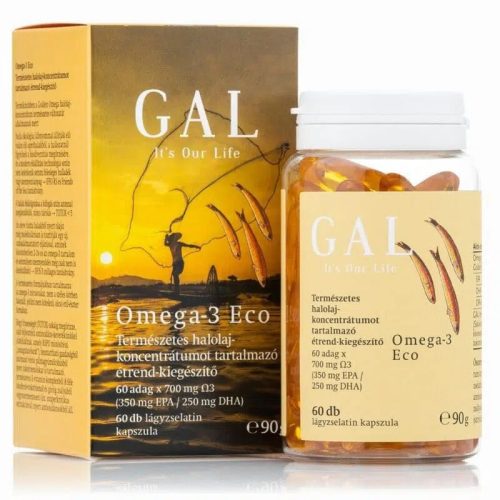  GAL Omega-3 halolaj Eco kapszula – 60db