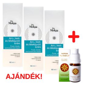 Dr. Moksa krém 3x1 db + ajándék Moksa csepp csomagban olcsóbb!   Dr. Moksa krém 3x1 db + ajándék Moksa csepp csomagban olcsóbb!