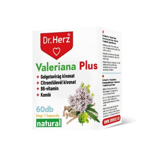 Valeriana Plus 60 kapszula Dr. Herz 