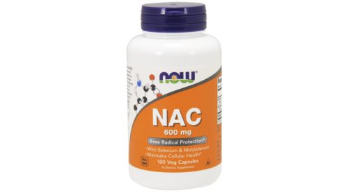 Now Foods NAC 600mg N-Acetyl 100 kapszula 