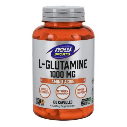 NOW Foods L-Glutamine 1000 mg Glutamin 90 kapszula