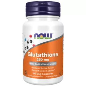 Now Foods Glutathion 250mg 60 kapszula