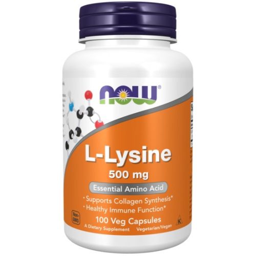 NOW Foods L-Lysine 500 mg 100 Vegkapszula