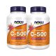 NOW C-vitamin 500mg Cherry  DUO Pack 2x100db rágótabletta 