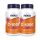 NOW C-vitamin 1000 (lassabb felszívódású) csipkebogyóval  DUO Pack 2x100 tabletta