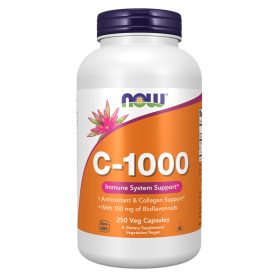   Now Foods C vitamin 1000 mg bioflavonoiddal és rutinnal 250 kapszula 