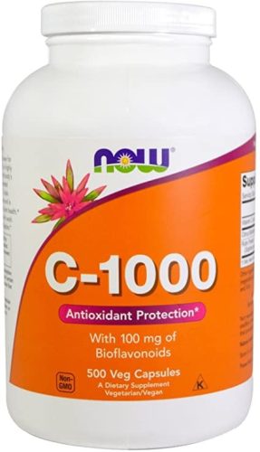 NOW Foods C-vitamin 1000mg 500 kapszula 