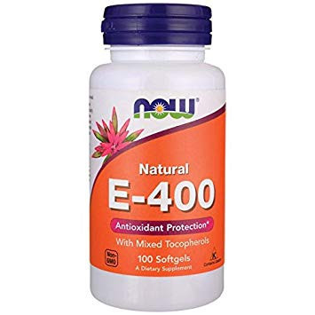 NOW Foods E-vitamin 400 100 softgels 