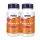 Now Foods Vitamin K-2 100 µg K2 vitamin csomag  DUO Pack 2x100 kapszula