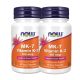 NOW Vitamin K-2 (MK-7) 100 µg MK7 K2  DUO Pack 2x60 db étrendkiegészítő kapszula