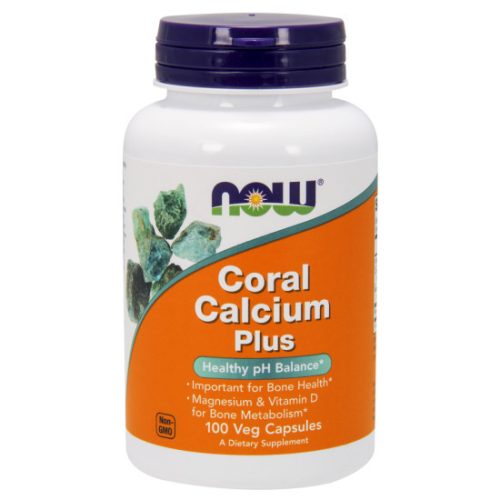 NOW Foods Coral Calcium Plus 100 kapszula