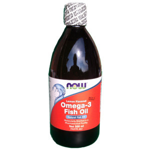 Now Foods Omega-3 Fish Oil citromos halolaj 200ml 