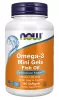 Now Foods Omega 3 Mini Gels 180 softgels Halolaj