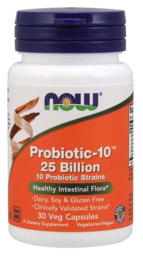 NOW Foods Probiotic 10-25 Billion probiotikum 50 veg kapszula