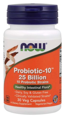 Now Foods Probiotic 10-25 Billion probiotikum 50 vegkapszula