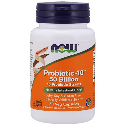 NOW Foods Probiotic-10 - 50 Billion - 50 veg kapszula