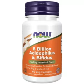 Now Foods Acidophilus Bifidus 8 Billion 60 kapszula 