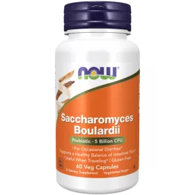   Now Foods Probiotic Saccharomyces Boulardii 5 Billion 60 vegán kapszula 