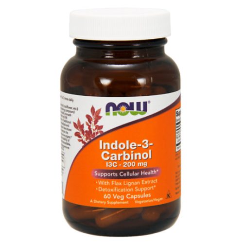 NOW Foods Indole-3-Carbinol 200 mg 60 Vegkapszula 