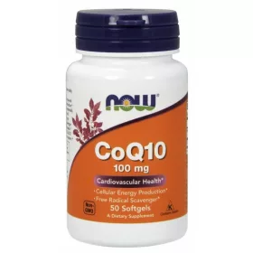 Now Foods Q10 100mg 50 lágyzselatin kapszula 