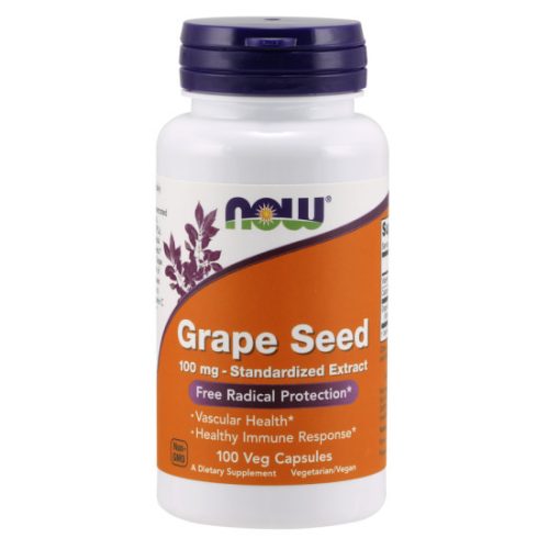 NOW Foods Grape Seed 100ml 100veg kapszula 