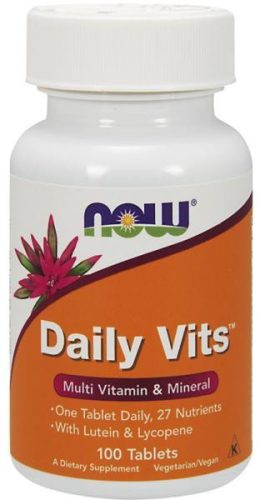 NOW Foods Daily Vits 100 tabletta