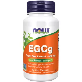 NOW Foods EGCg Zöld tea-extra 400 mg 90 kapszula