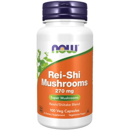 Rei-Shi Mushroom gyógygomba 270 mg 100 kapszula Now Foods
