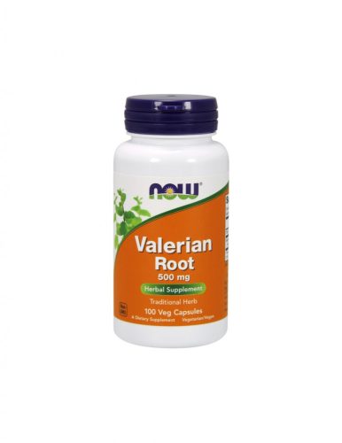 NOW Foods Valerian Root 500mg 100 kapszula Valeriana gyökér 