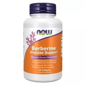   Now Foods Berberine Glucose Support 60 lágyzselatin kapszula