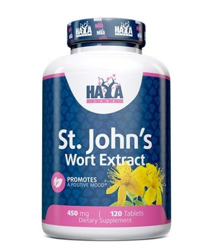 Orbánfű - St. John’s Wort 450 mg / 120 Tabs Haya Labs