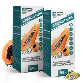   Natur Tanya Fermentált Papaya koncentrátum  2x1 flakon, 2x500 ml csomagban olcsóbb!