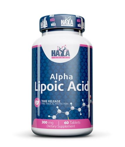 Alpha Lipoic Acid 300mg. / 60 Vtabs nyújtott felszívódású SR HAYA LABS 