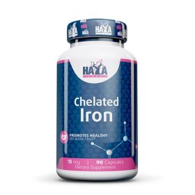   Haya Labs Chelated Iron (kelátozott vas biszglicinát) / 90 kapszula 