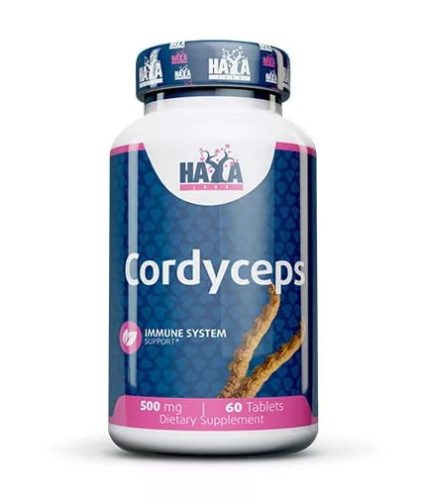Haya Labs Cordyceps 500mg 60tab Hernyó lepkefű