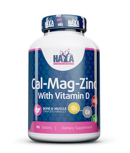  HAYA LABS – Calcium Magnesium & Zinc Vitamin D3 / 90 tabletta