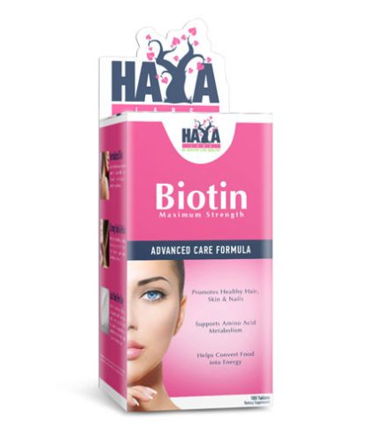 Haya Labs – Biotin 10 000 mcg. 100 tab
