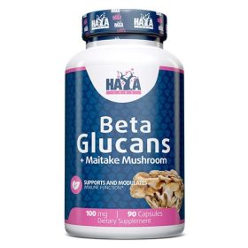   Haya Labs Beta Glucans 100mg / + Maitake gyógygomba 90 kapszula
