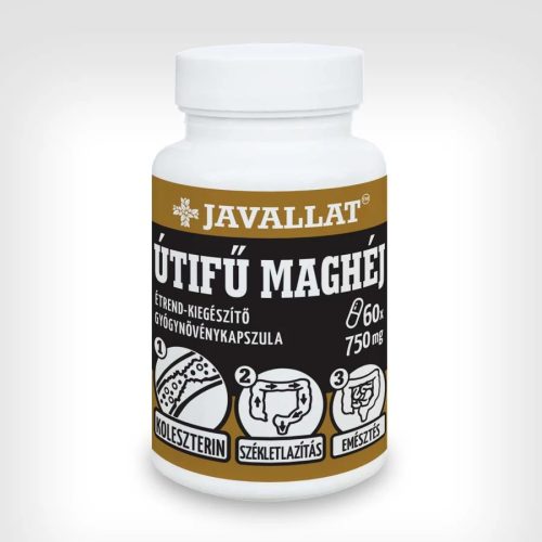 Javallat Útifű maghéj étrend-kiegészítő gyógynövénykapszula - 60 db
